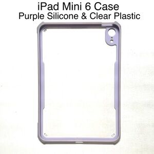 iPad Mini 6 Purple Silicone Case